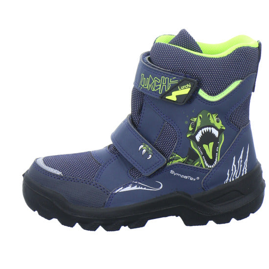 Lurchi Winterschuhe Jungen Kolin Blinker Blau-kombi