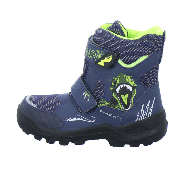 Lurchi Winterschuhe Jungen Kolin Blinker Blau-kombi