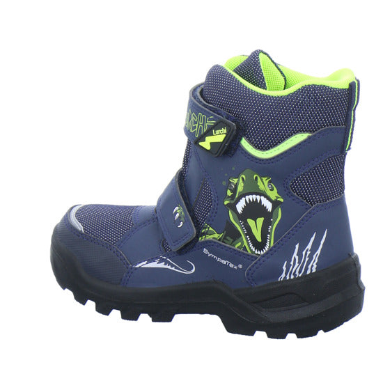 Lurchi Winterschuhe Jungen Kolin Blinker Blau-kombi