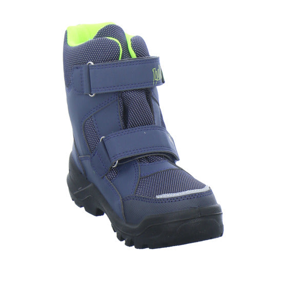 Lurchi Winterschuhe Jungen Kolin Blinker Blau-kombi