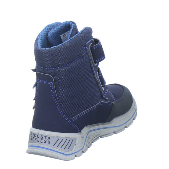 Ricosta Winterschuhe Jungen Grisu Blinker Blau-kombi