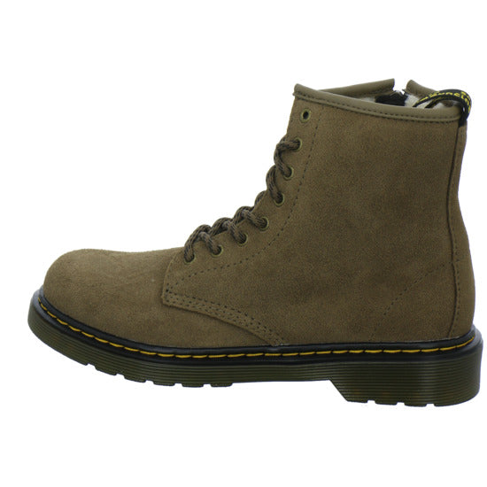Dr. Martens 1460 Serena Junior Winterschuhe warm gefüttert Hellbraun - 360° Ansicht