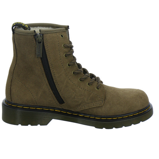 Dr. Martens 1460 Serena Junior Winterschuhe warm gefüttert Hellbraun - 360° Ansicht