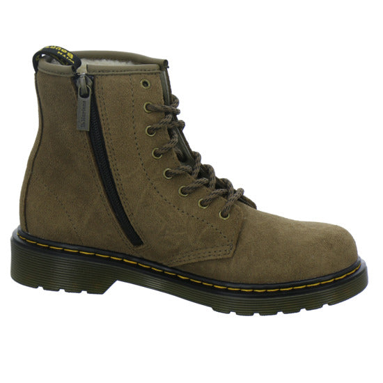 Dr. Martens 1460 Serena Junior Winterschuhe warm gefüttert Hellbraun - 360° Ansicht
