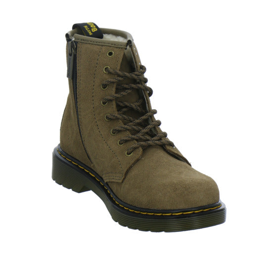 Dr. Martens 1460 Serena Junior Winterschuhe warm gefüttert Hellbraun - 360° Ansicht