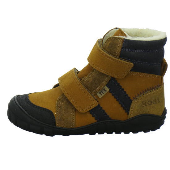 Koel Winterschuhe Jungen Bot Desp Velcro Braun-kombi