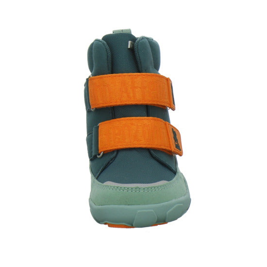 Affenzahn Vegan Comfy Winterschuhe warm gefüttert grün - 360° Ansicht