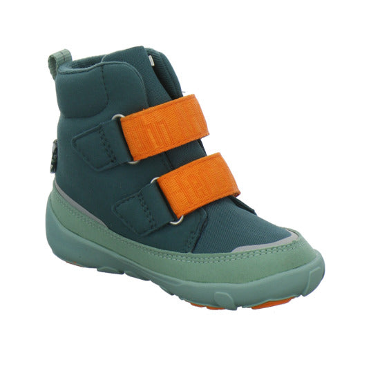 Affenzahn Vegan Comfy Winterschuhe warm gefüttert grün - 360° Ansicht