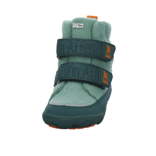 Affenzahn Winterschuhe Jungen Wolle Comfy grün