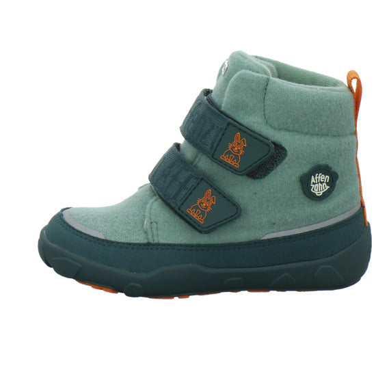 Affenzahn Winterschuhe Jungen Wolle Comfy grün