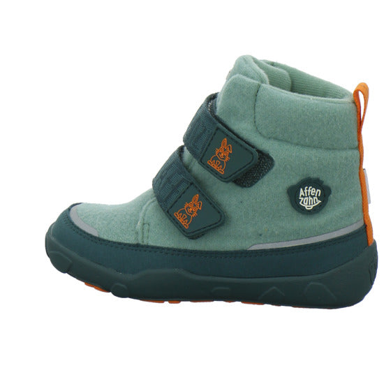 Affenzahn Winterschuhe Jungen Wolle Comfy grün
