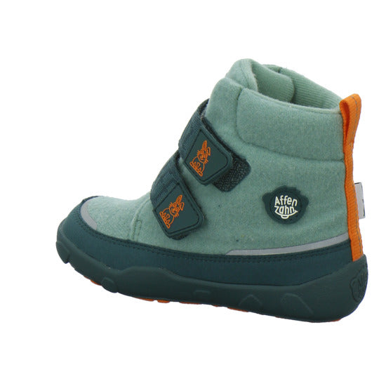 Affenzahn Winterschuhe Jungen Wolle Comfy grün