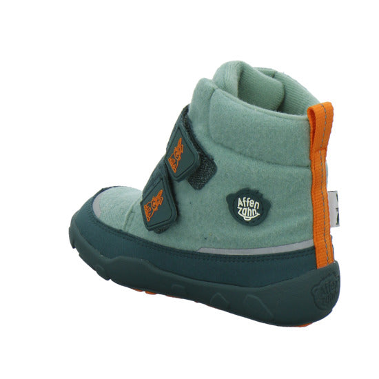 Affenzahn Winterschuhe Jungen Wolle Comfy grün