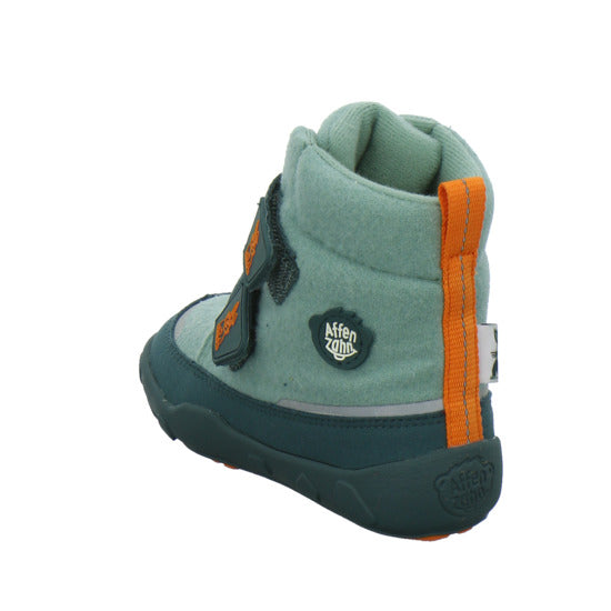 Affenzahn Winterschuhe Jungen Wolle Comfy grün