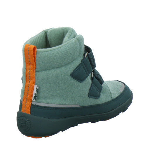 Affenzahn Winterschuhe Jungen Wolle Comfy grün