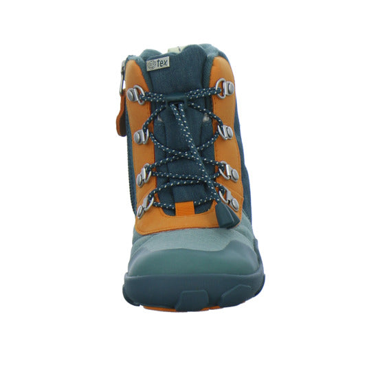 Affenzahn Winterschuhe Jungen Vegan Discovy Grün-kombi