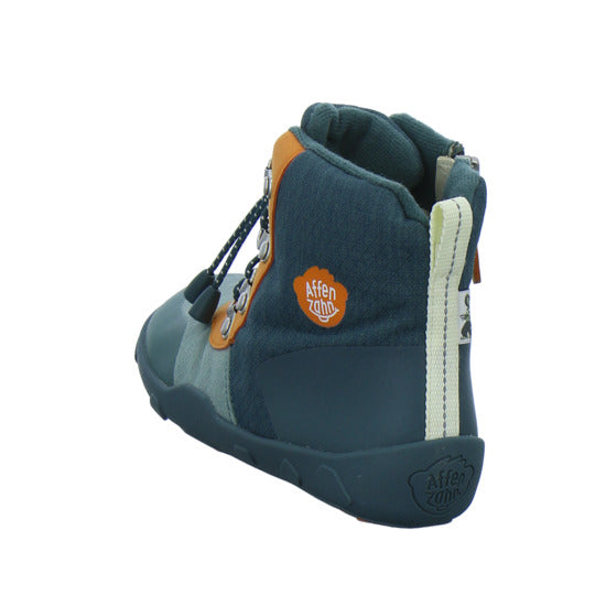 Affenzahn Winterschuhe Jungen Vegan Discovy Grün-kombi
