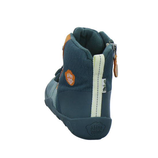 Affenzahn Winterschuhe Jungen Vegan Discovy Grün-kombi