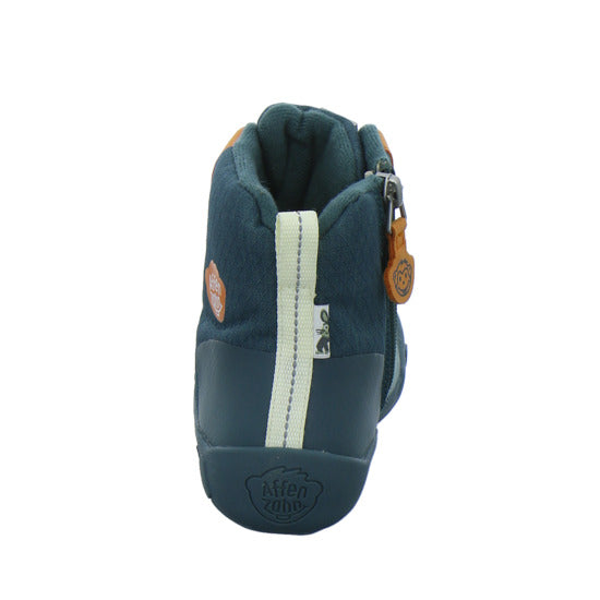 Affenzahn Winterschuhe Jungen Vegan Discovy Grün-kombi