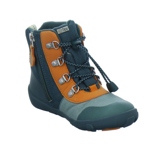 Affenzahn Winterschuhe Jungen Vegan Discovy Grün-kombi