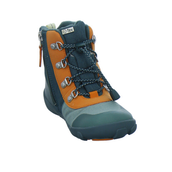 Affenzahn Winterschuhe Jungen Vegan Discovy Grün-kombi