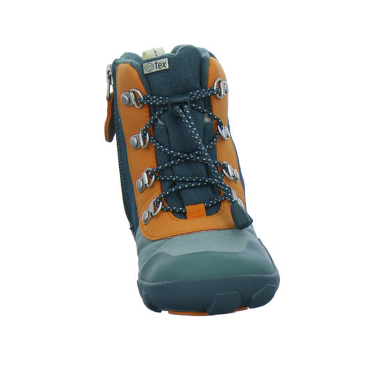 Affenzahn Winterschuhe Jungen Vegan Discovy Grün-kombi