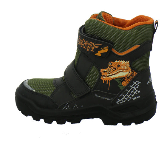 Lurchi Winterschuhe Jungen Kepa Blinker oliv