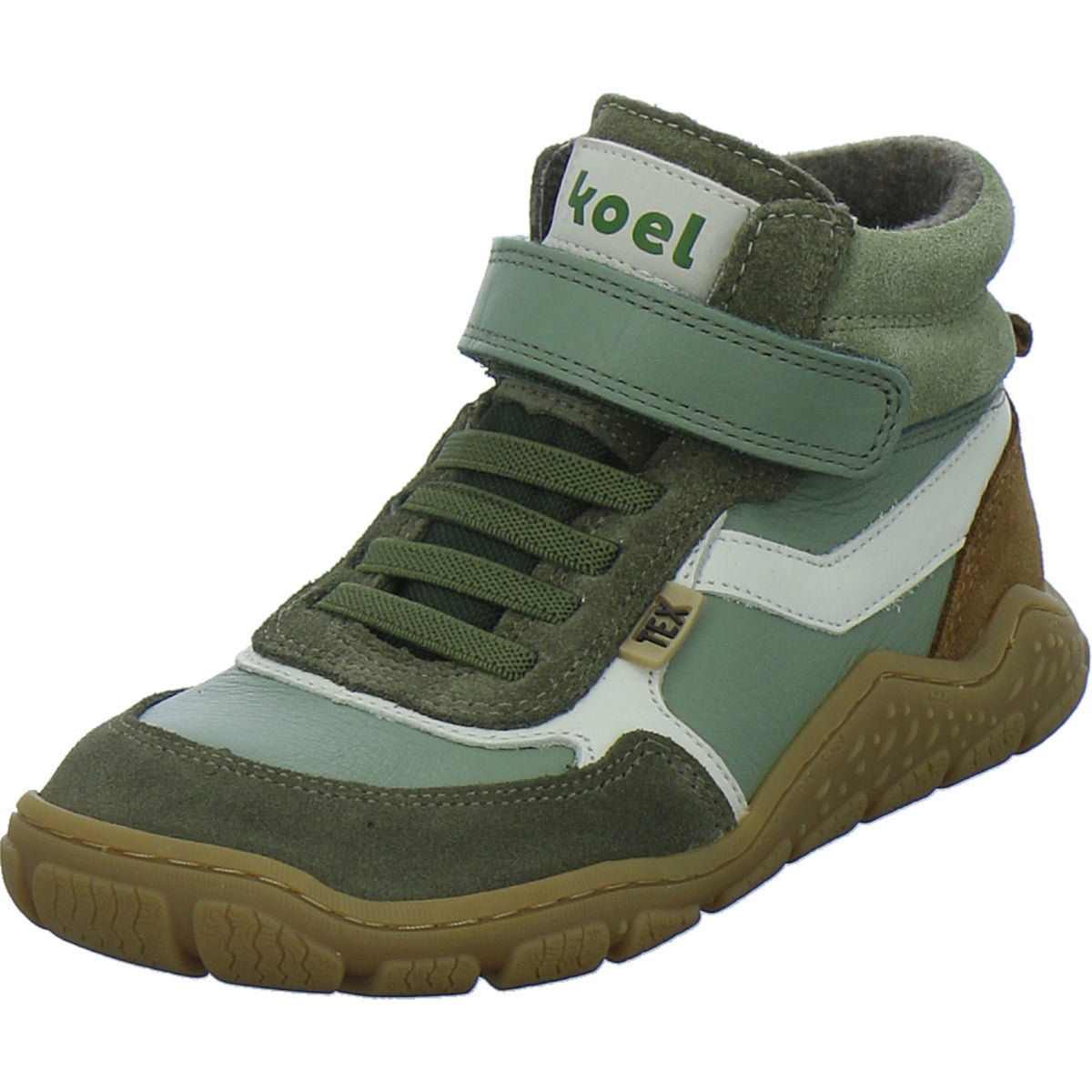 Koel Winterschuhe Jungen Barefoot Tex oliv