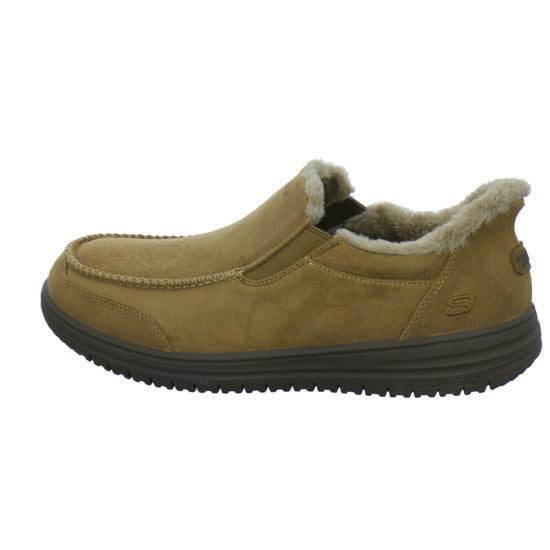 Skechers Hausschuhe Herren Herren Slip Ins Mittelbraun
