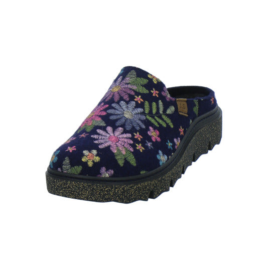 Josef Seibel Hausschuhe Damen Damen Carmaux Blau-kombi