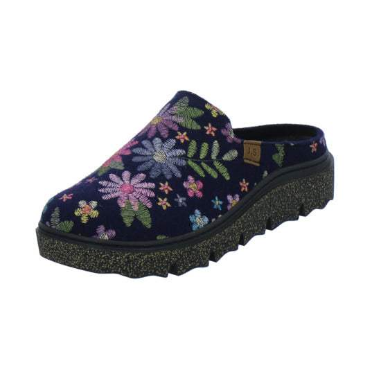 Josef Seibel Hausschuhe Damen Damen Carmaux Blau-kombi
