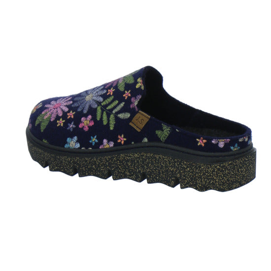 Josef Seibel Hausschuhe Damen Damen Carmaux Blau-kombi