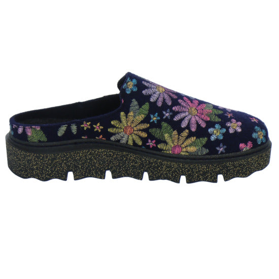 Josef Seibel Hausschuhe Damen Damen Carmaux Blau-kombi