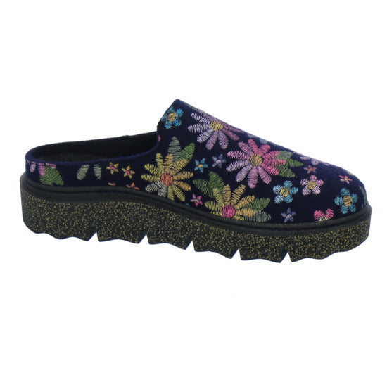 Josef Seibel Hausschuhe Damen Damen Carmaux Blau-kombi