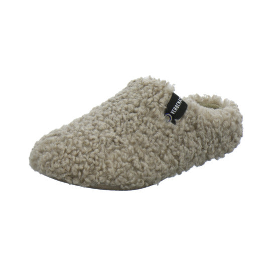 Verbenas York Hausschuhe Damen taupe - 360° Ansicht