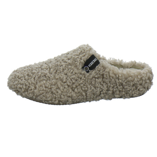 Verbenas York Hausschuhe Damen taupe - 360° Ansicht