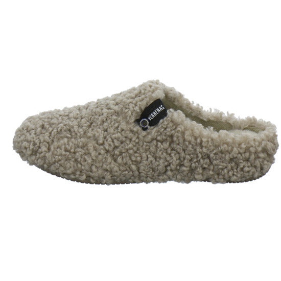 Verbenas York Hausschuhe Damen taupe - 360° Ansicht