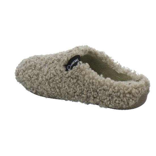 Verbenas York Hausschuhe Damen taupe - 360° Ansicht