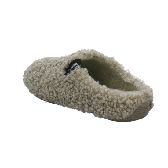 Verbenas York Hausschuhe Damen taupe - 360° Ansicht