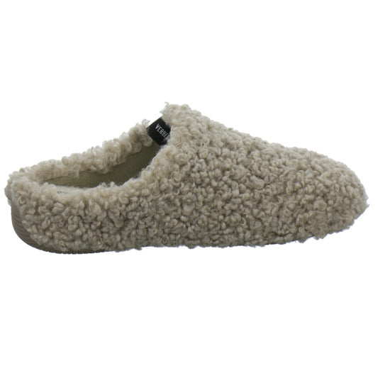 Verbenas York Hausschuhe Damen taupe - 360° Ansicht