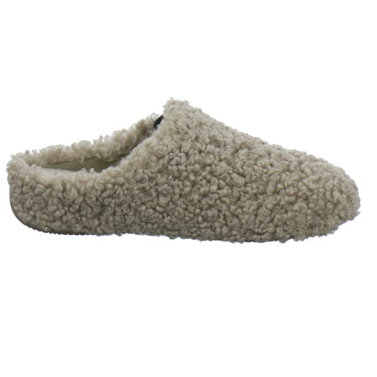 Verbenas York Hausschuhe Damen taupe - 360° Ansicht