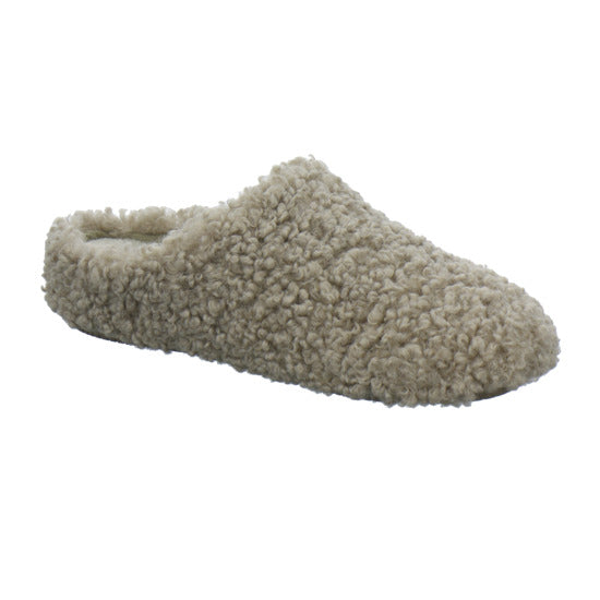 Verbenas York Hausschuhe Damen taupe - 360° Ansicht