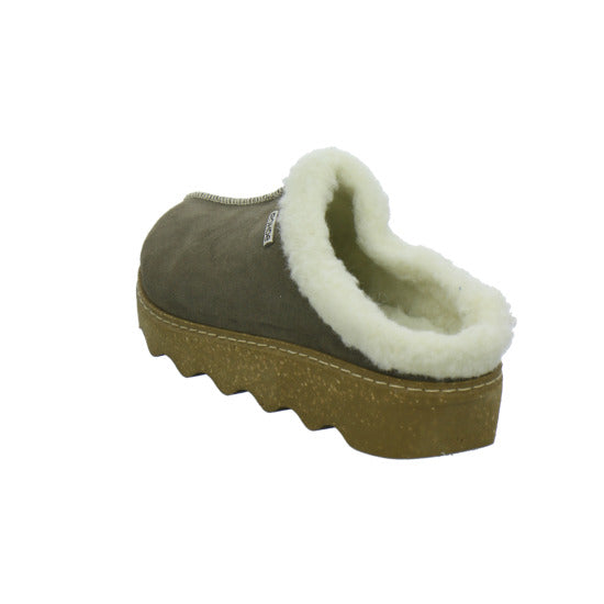 Rohde Hausschuhe Damen taupe - 360° Ansicht