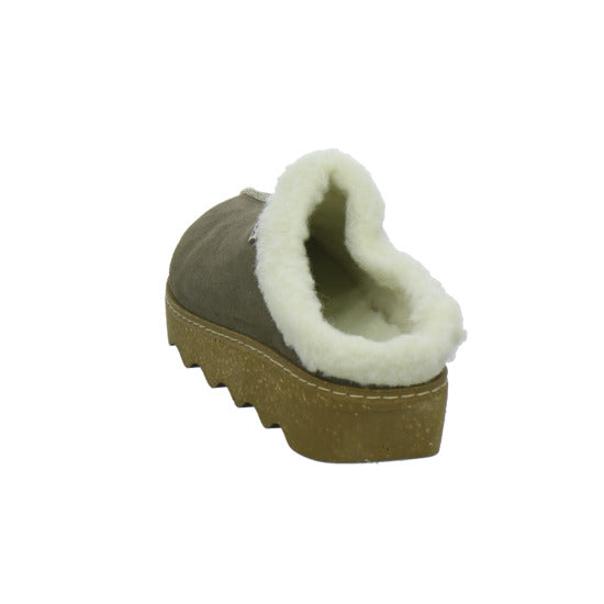 Rohde Hausschuhe Damen taupe - 360° Ansicht
