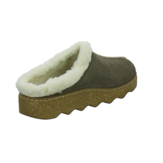 Rohde Hausschuhe Damen taupe - 360° Ansicht