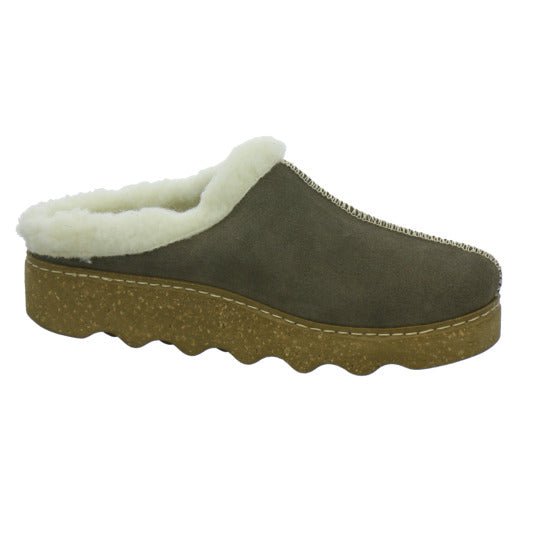Rohde Hausschuhe Damen taupe - 360° Ansicht