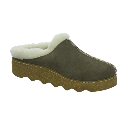 Rohde Hausschuhe Damen taupe - 360° Ansicht