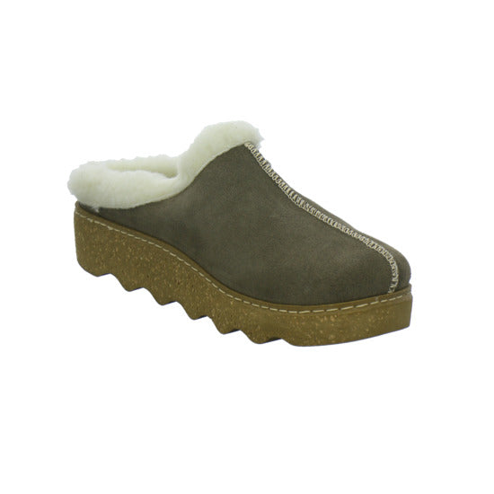 Rohde Hausschuhe Damen taupe - 360° Ansicht