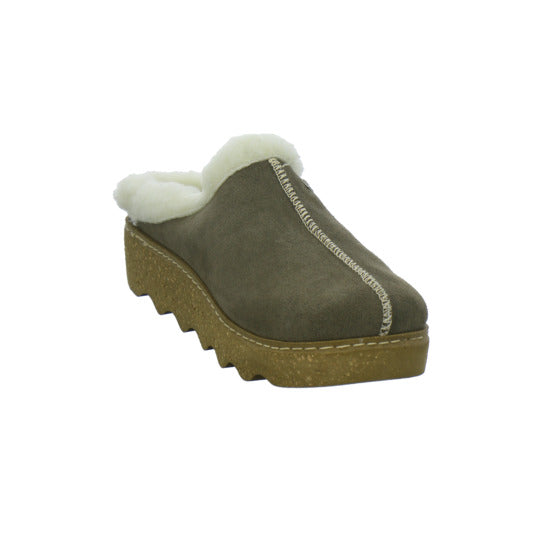 Rohde Hausschuhe Damen taupe - 360° Ansicht