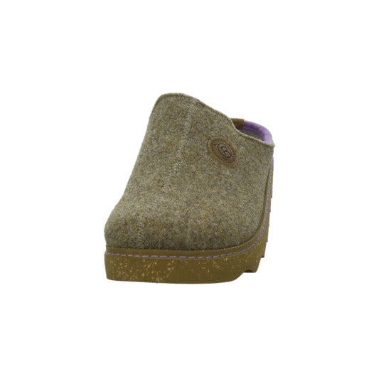 Rohde Foggia Hausschuhe Damen taupe - 360° Ansicht